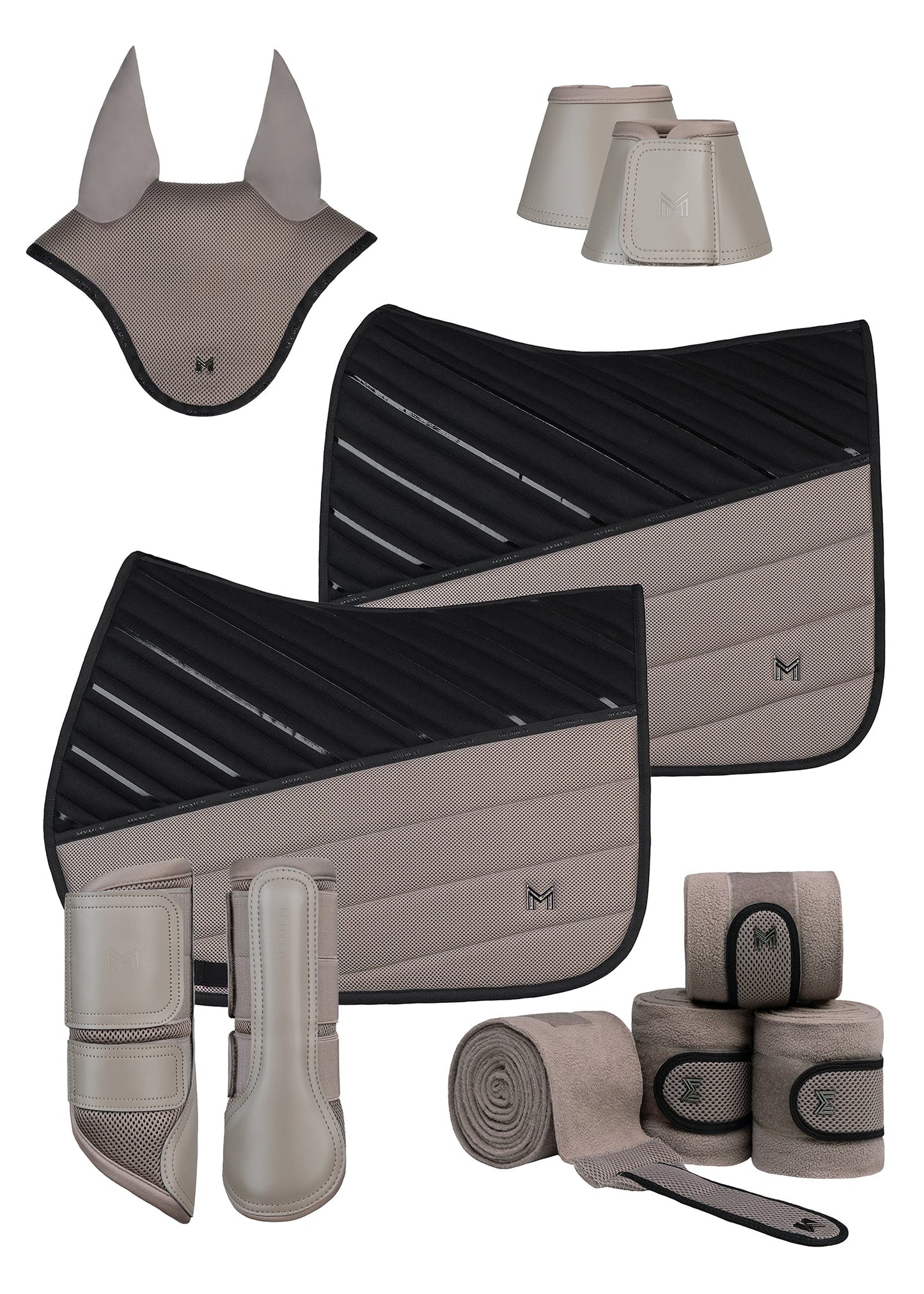 Producto ecuestre Maximilian Equestrian Ego Jumping Saddle Pad (Taupe) detalle 8