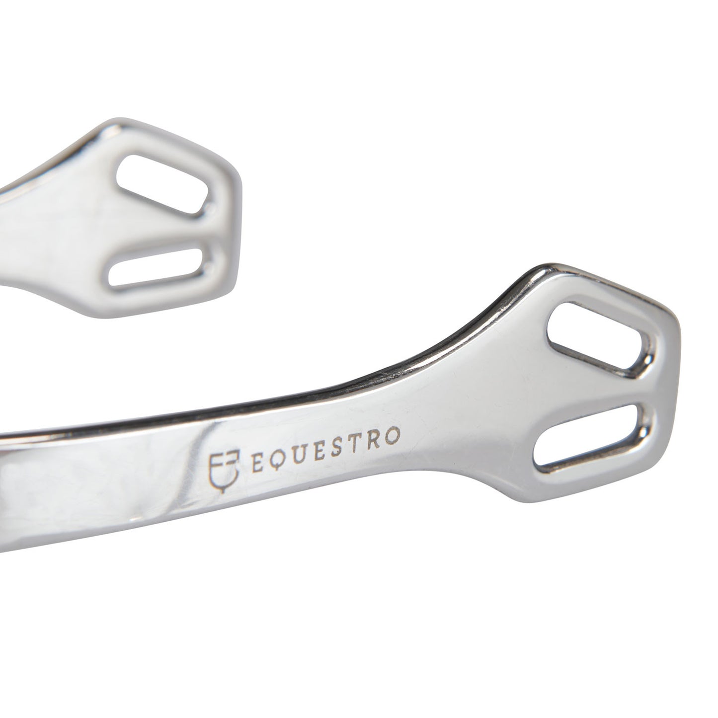 Espuelas inglesas con rodaja horizontal curva Equestro