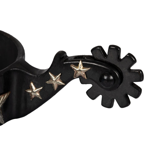 Espuelas western bruñidas 6 estrellas Pool's