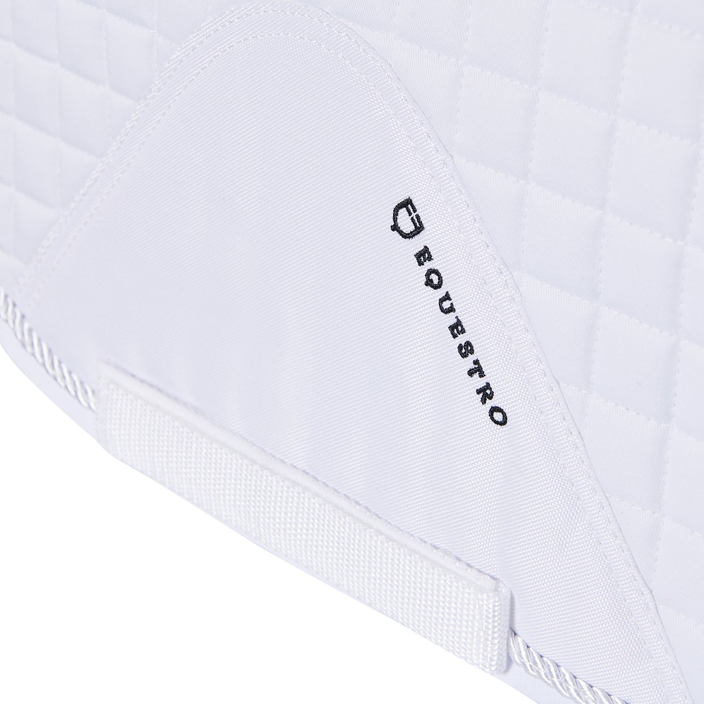 Sudadera de doma con forma de algodón Equestro - Blanco