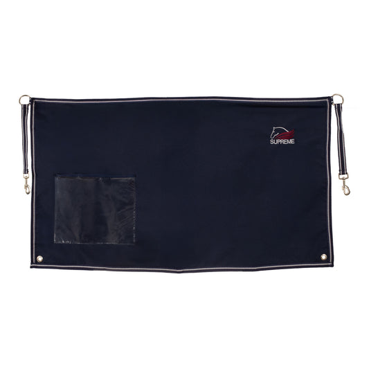 Puerta de reja con logo 110x60 Supreme - Azul marino
