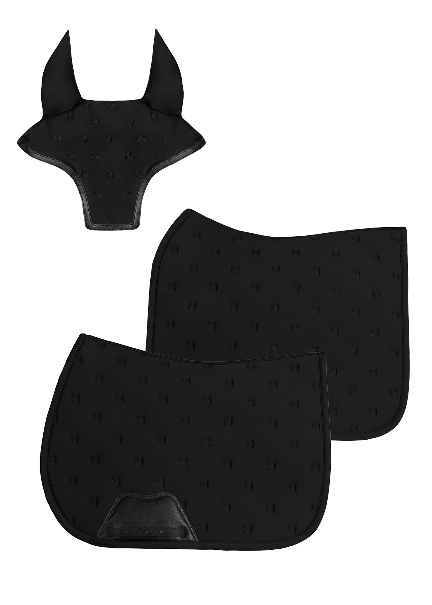 Producto ecuestre Maximilian Equestrian Stamp Jumping Saddle Pad (Black) detalle 6