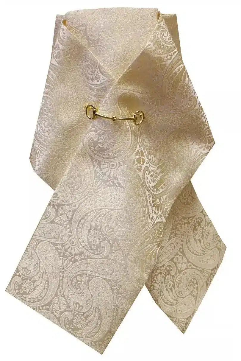 Plastrón Paisley Brocado Equetech-Rincón del Valle