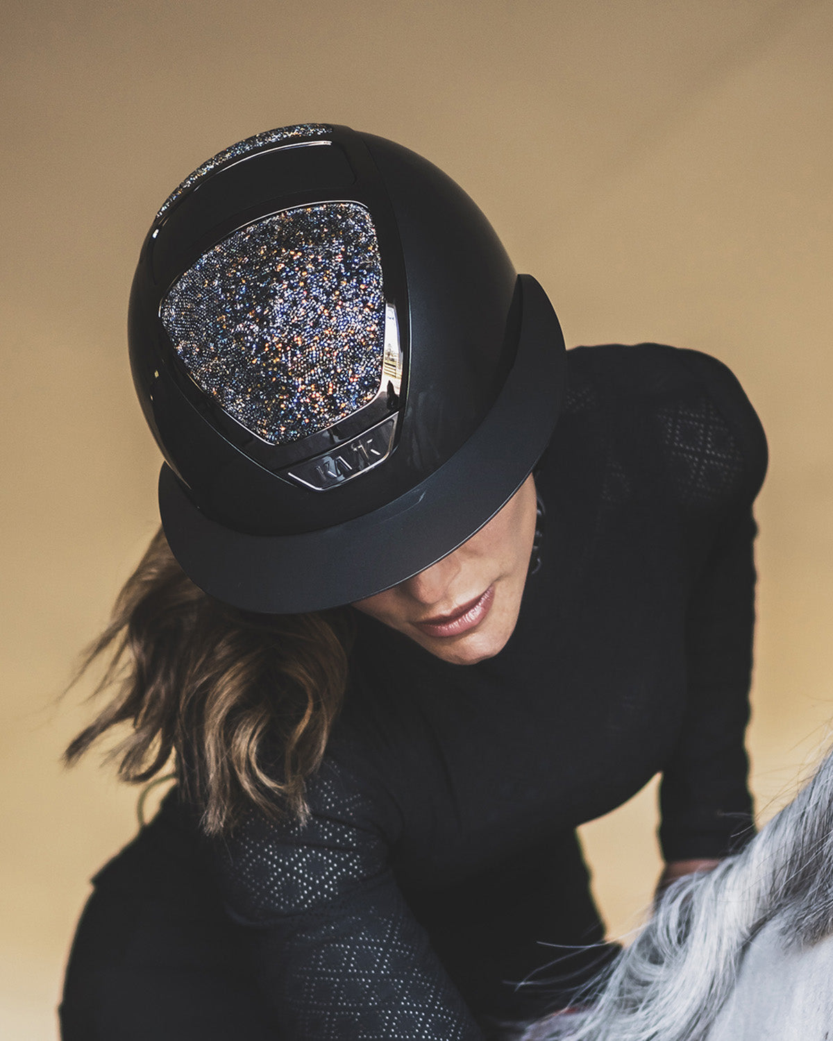Camiseta técnica Kask Riding Helmet Star Lady Pure Shine Midnight Mixture detalle 2