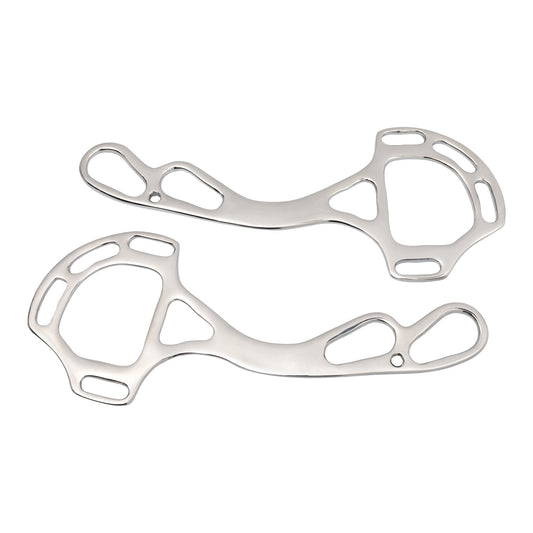 Hackmore de acero inoxidable Umbria Equitazione - Aluminium