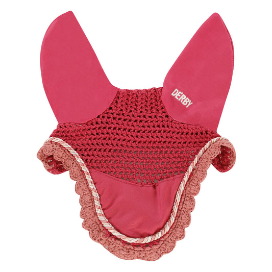 Gorro de algodón con cordón Derby - Fucsia/Multi/Pink