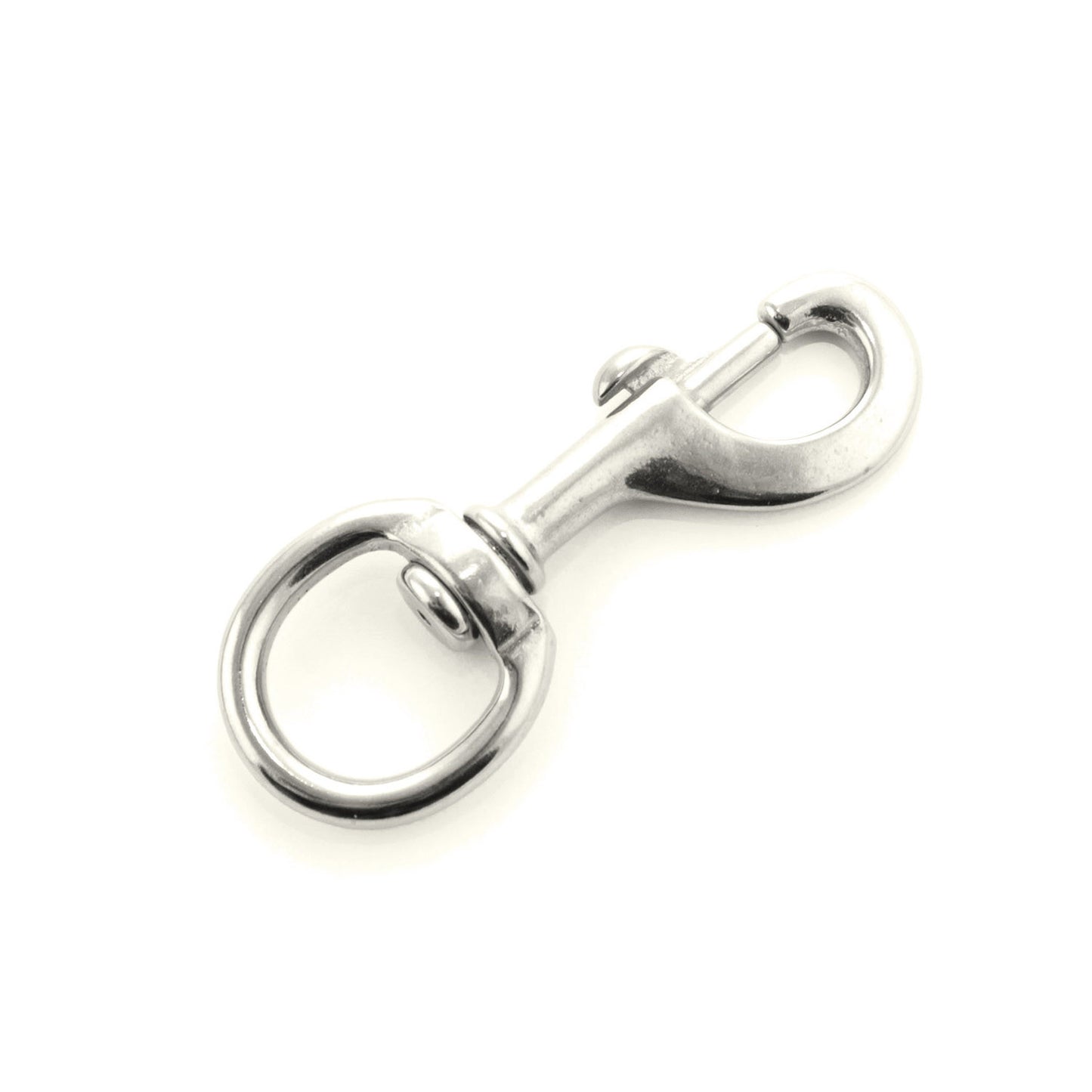 Mosquetón de cabo de acero inoxidable 1" 1/4 Umbria Equitazione