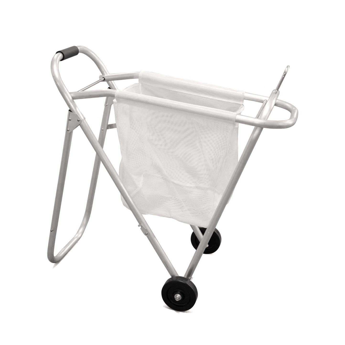 Portasilla de aluminio con ruedas y bolsa Umbria Equitazione