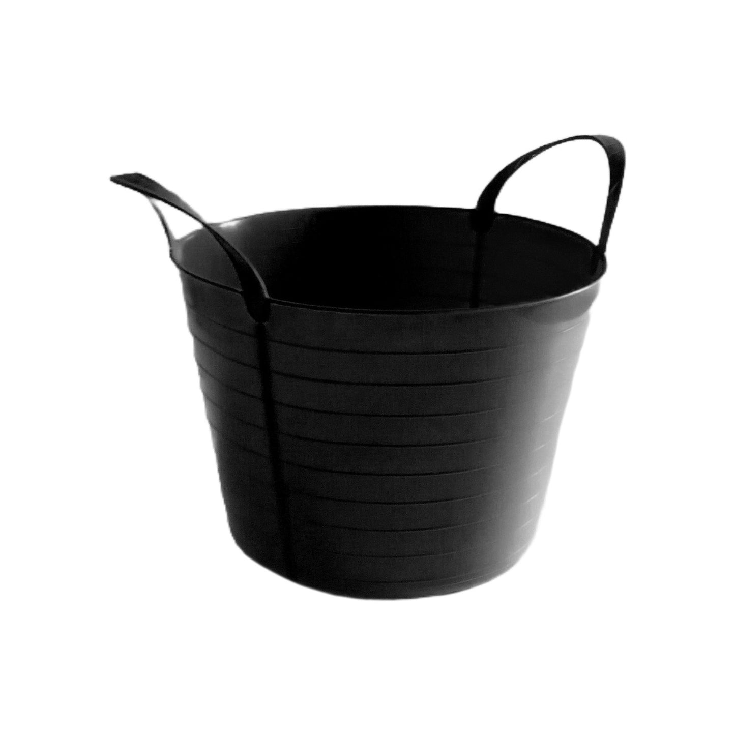 Cubo de plástico flexible 14 l V-Plast - Negro