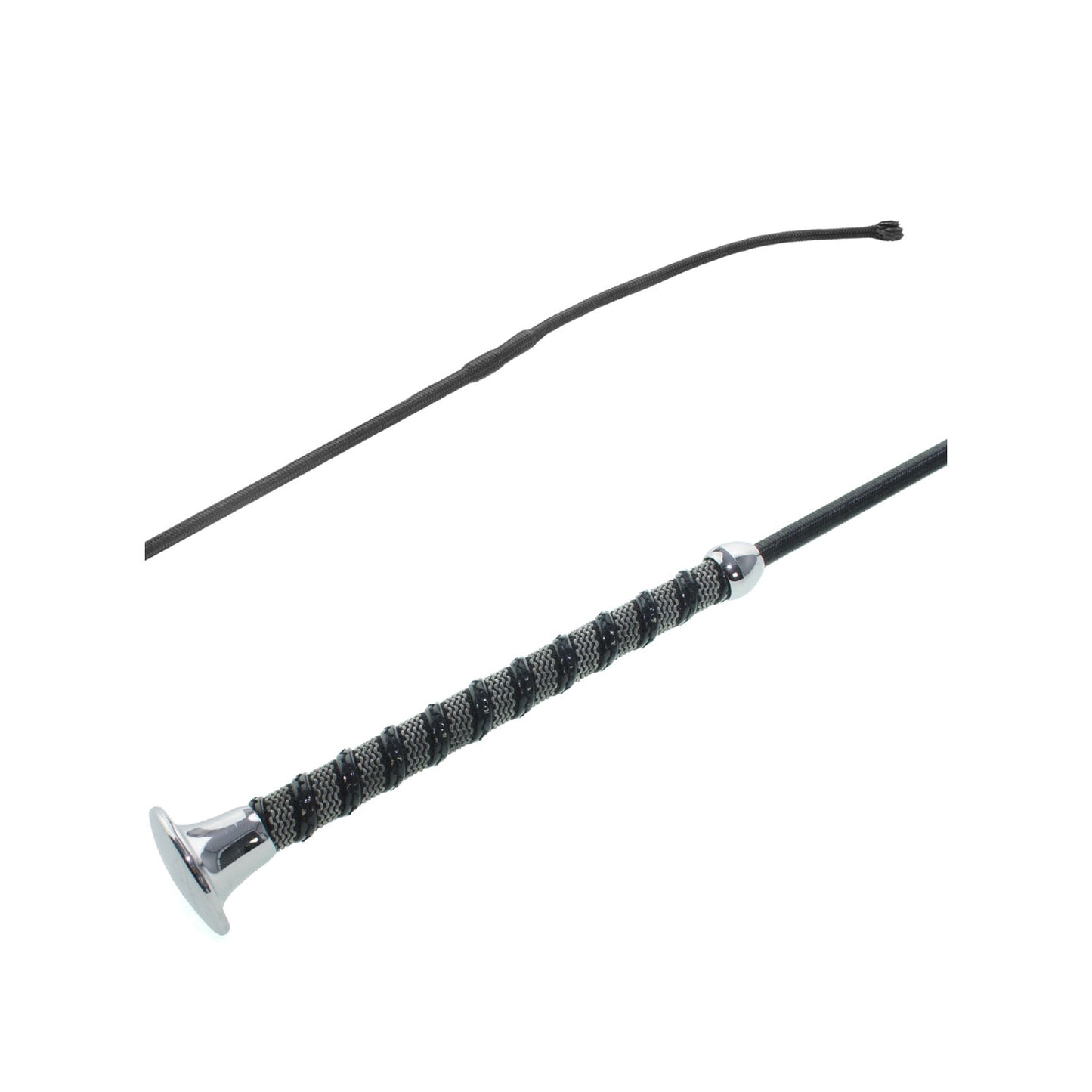 Fusta de doma mango bicolor grip + cuero Umbria Equitazione