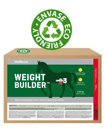 Accesorio ecuestre WEIGHT BUILDER™ Alto Poder Calórico Vetnova para equitación