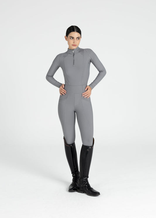 Mallas Maximilian Equestrian Pro leggings de equitación (Titanium) para equitación - vista 2