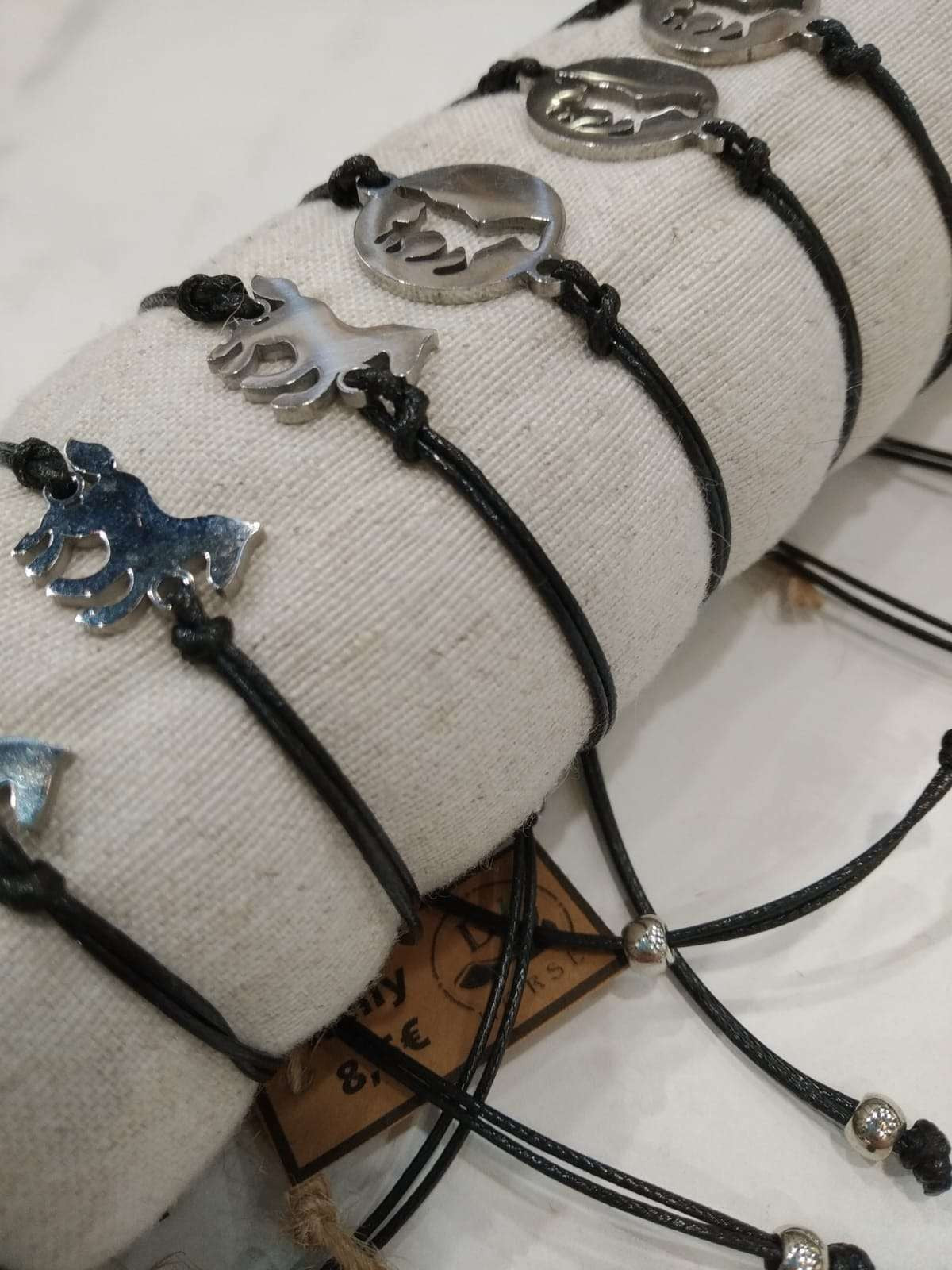 Pulsera cuero doble Caballo Inox-Rincón del Valle