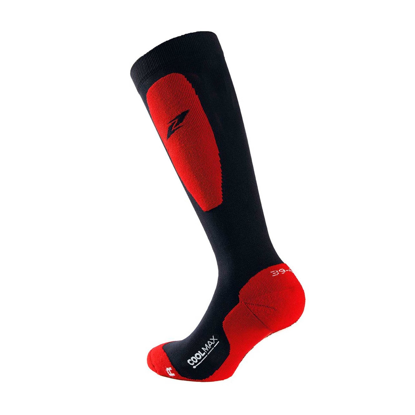 Calcetines técnicos de equitación Zandonà - Black/Red