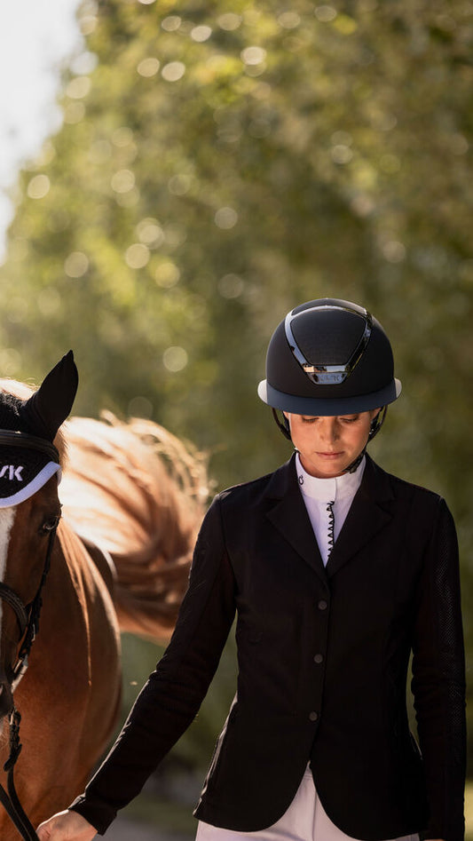 Camisetas Kask Riding Star Lady Chrome Anthracite para equitación - vista 2
