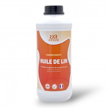 Accesorio ecuestre Aceite de lino - Linseed Oil - Rekor para equitación