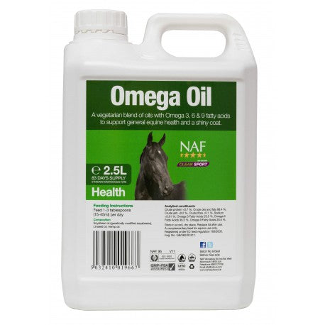 Accesorio ecuestre Aceite - Oméga - Naf para equitación