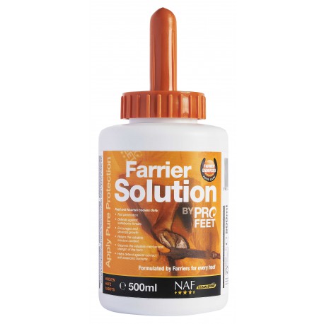Cascos Aceite para zuecos - Farrier Solution - Naf para equitación