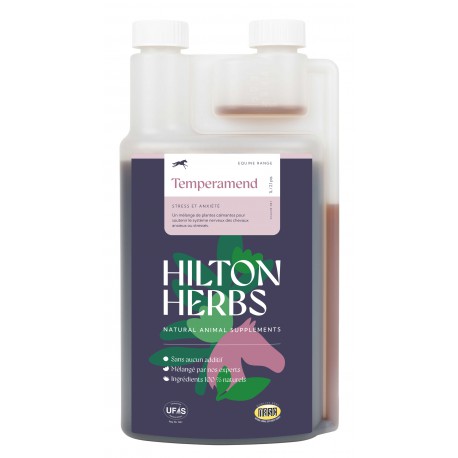Alimento complementario - Temperamend Líquido - Hilton Herbs para equitación