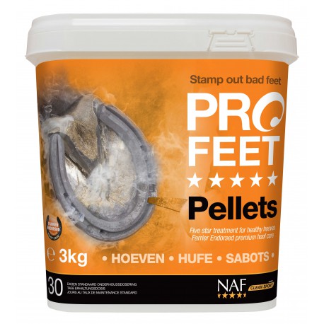Alimento complementario - Profeet Pellets - Naf para equitación