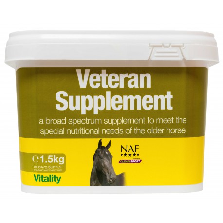 Alimento complementario - Veteran Supplement - Naf para equitación