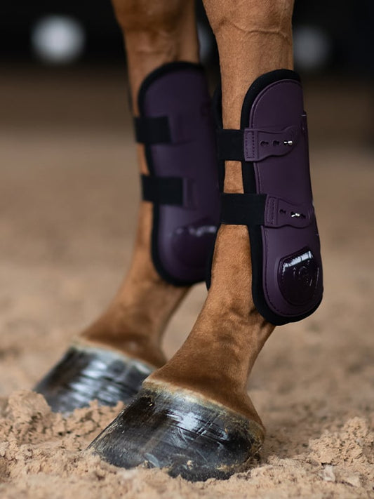 Equestrian Stockholm Anatomic protectores de tendón Black Raven para equitación - vista 2