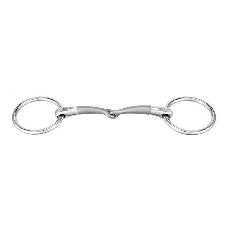 Embocaduras Bocado 2 anillos de brida - Satinox - Sprenger para equitación