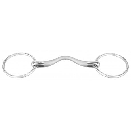 Bocado recto de 2 anillas - Satinox paso de lengua - Sprenger para equitación - vista 2