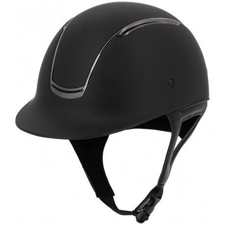 Cascos - Soazy - Mate - Cromo plateado - Equithème para equitación