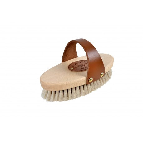 Cepillo suave Oval - Goathair - Borstiq para equitación