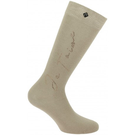 Chaussettes EQUITHÈME - Cassis - Je T'Aime - T.039
