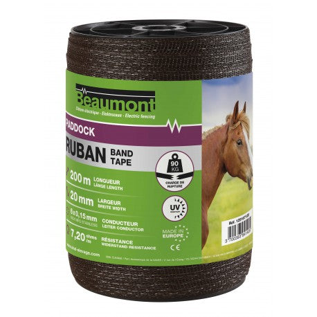 Accesorio ecuestre Cinta BEAUMONT - 20 mm - Paddock - T.20 para equitación