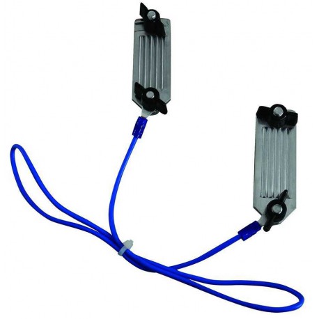 Accesorio ecuestre Conexión de cintas de acero inoxidable de 40 mm. - Horizont - T.40 para equitación