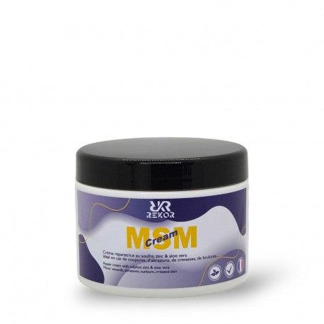 Accesorio ecuestre Crema de cuidado - MSM Cream - Rekor para equitación