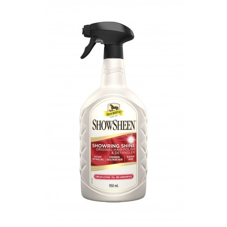 Protectores Desenredante-brillante - ShowSheen - Absorbine - Rojo para equitación