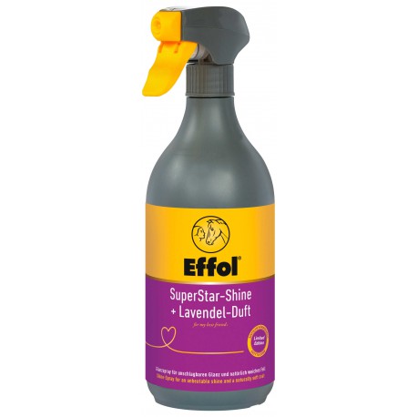 Protectores Desenredante – SuperStar-Shine Lavanda - Effol - Rojo para equitación