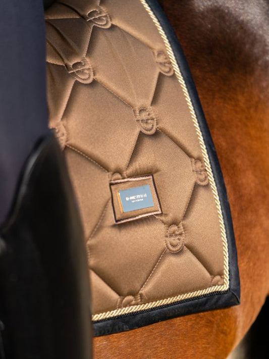 de doma Original Equestrian Stockholm mantilla de doma Golden para equitación - vista 2
