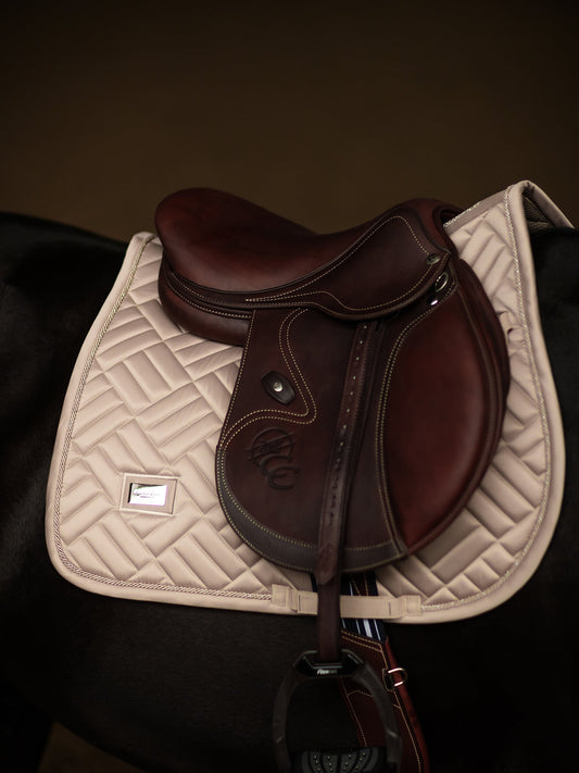 de salto Modern Equestrian Stockholm mantilla de salto Modern Sand para equitación - vista 2