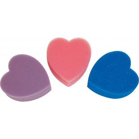Cepillos Esponjas - Forma de corazón - Hippotonic para equitación
