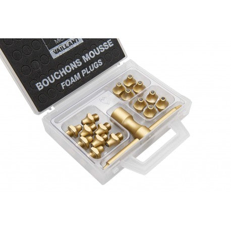 Espuelas Estuche para Ramplones W3/8 Fastuds® - Terreno duro - Michel Vaillant para equitación