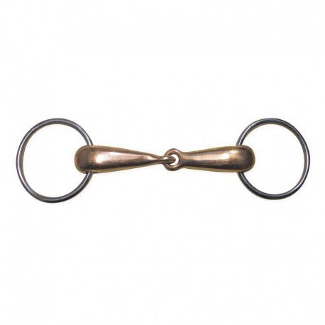 Embocaduras Filete 2 anillas - Cobre - Metalab - T.Cob para equitación