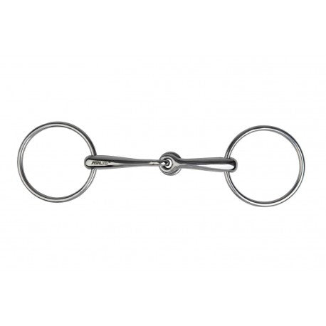 Embocaduras Filete 2 anillas - Con tope - Metalab para equitación