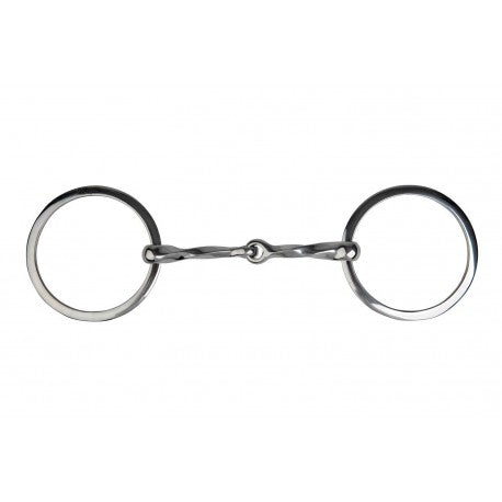 Embocaduras Filete 2 anillas - Trenzado - Metalab para equitación