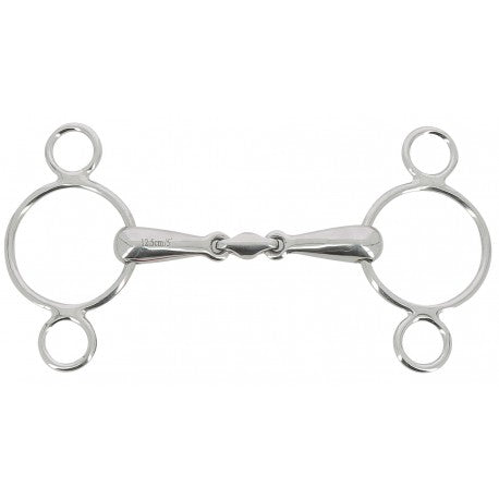 Embocaduras Filete ajustable - Anatómico 3 anillas - Feeling para equitación