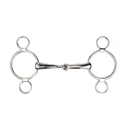 Embocaduras Filete ajustable 3 anillas - Metalab para equitación