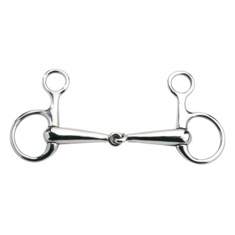 Embocaduras Filete baucher - Corredera - Feeling - Rojo para equitación