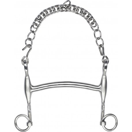 Embocaduras Filete de doma "l'hotte" con arco - Satin - Feeling - T.039 para equitación