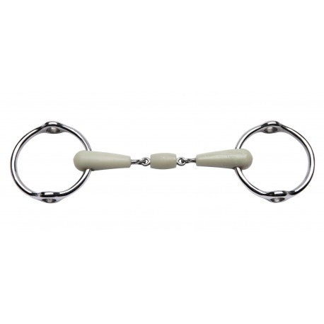 Filete elevadores - Flexi embocadura de 3 piezas - Feeling para equitación