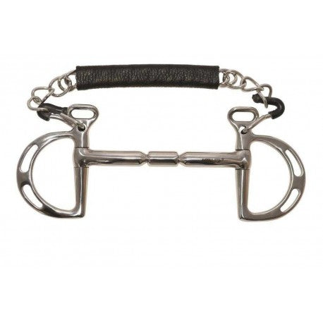 Embocaduras Filete español - Elite recto rodillo - Metalab para equitación