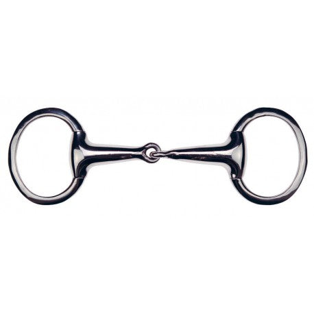 Embocaduras Filete oliva - Anillos planos - Feeling para equitación